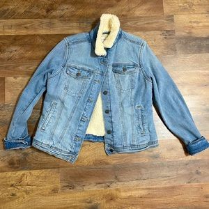 Fleece Jean Jacket